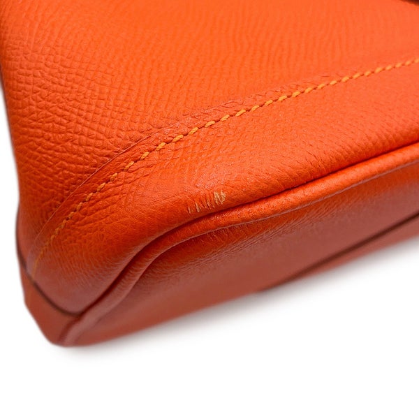 エルメス トートバッグ ガーデンパーティPM フー/シルバー金具 エプソン A刻印 HERMES Garden Party