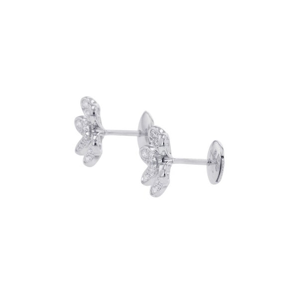 ヴァンクリ ピアス フリヴォル イヤリング ミニモデル ダイヤモンド 50P 計0.42ct K18WGホワイトゴールド VCARP3W100