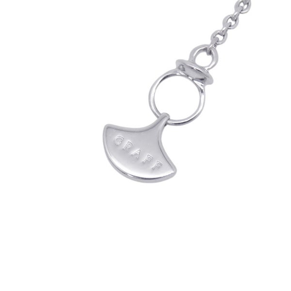 グラフ ネックレス ワイルドフラワー ダブル ダイヤモンド ペンダント ダイヤ 計0.66ct K18WGホワイトゴールド RGP790 GRAFF