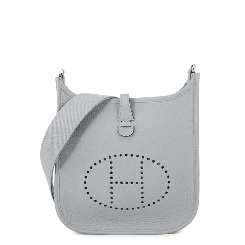 エルメス ショルダーバッグ エブリン3 23 グリパンタン/シルバー金具 トリヨンクレマンス G刻印 HERMES