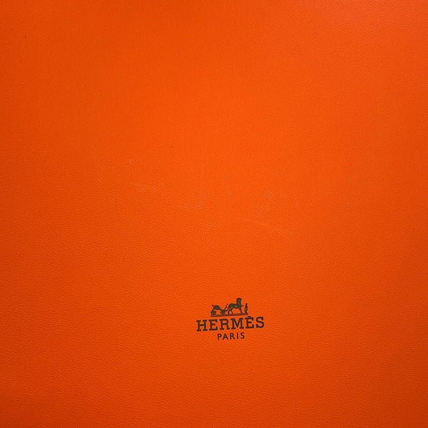 エルメス ネックレス アヴァ ブラウン/ホワイト バッファローホーン/ラッカー HERMES アクセサリー 白