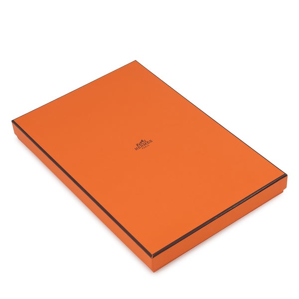 エルメス ネックレス アヴァ ブラウン/ホワイト バッファローホーン/ラッカー HERMES アクセサリー 白