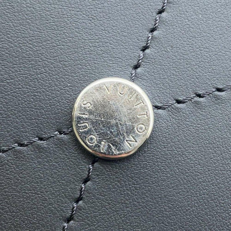 ルイヴィトン トートバッグ モノグラム・シール スティーマー・トート M58710 2wayショルダー ブラック 黒