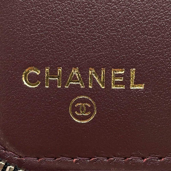シャネル 二つ折り財布 マトラッセ スモールウォレット ココマーク キャビアスキン AP4652 CHANEL 財布 黒