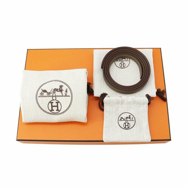 エルメス ハンドバッグ アルザン25 エトゥープ/シルバー金具 トリヨクレマンス K刻印 2wayショルダー