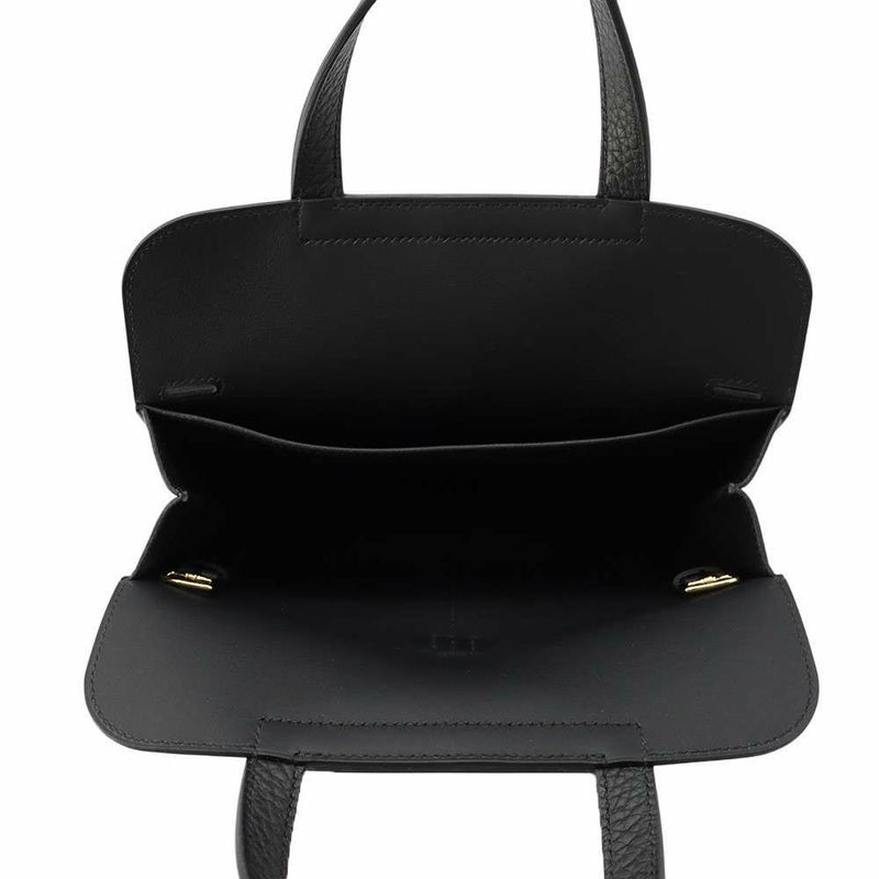 エルメス ハンドバッグ アルザン25 ブラック/ゴールド金具 トリヨンクレマンス K刻印 2way 黒