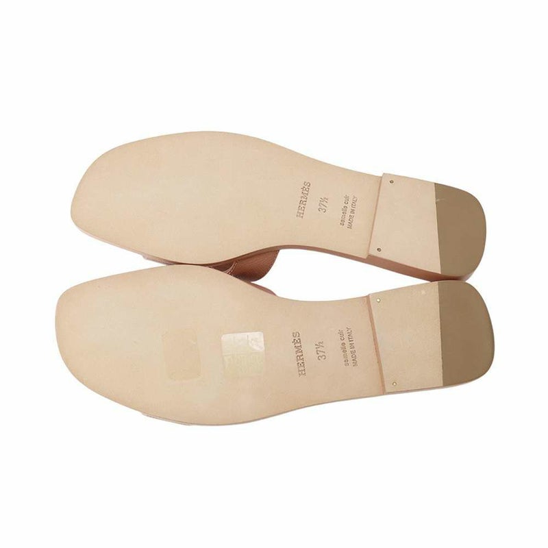 エルメス サンダル オラン エプソン レディースサイズ37 1/2 HERMES 靴