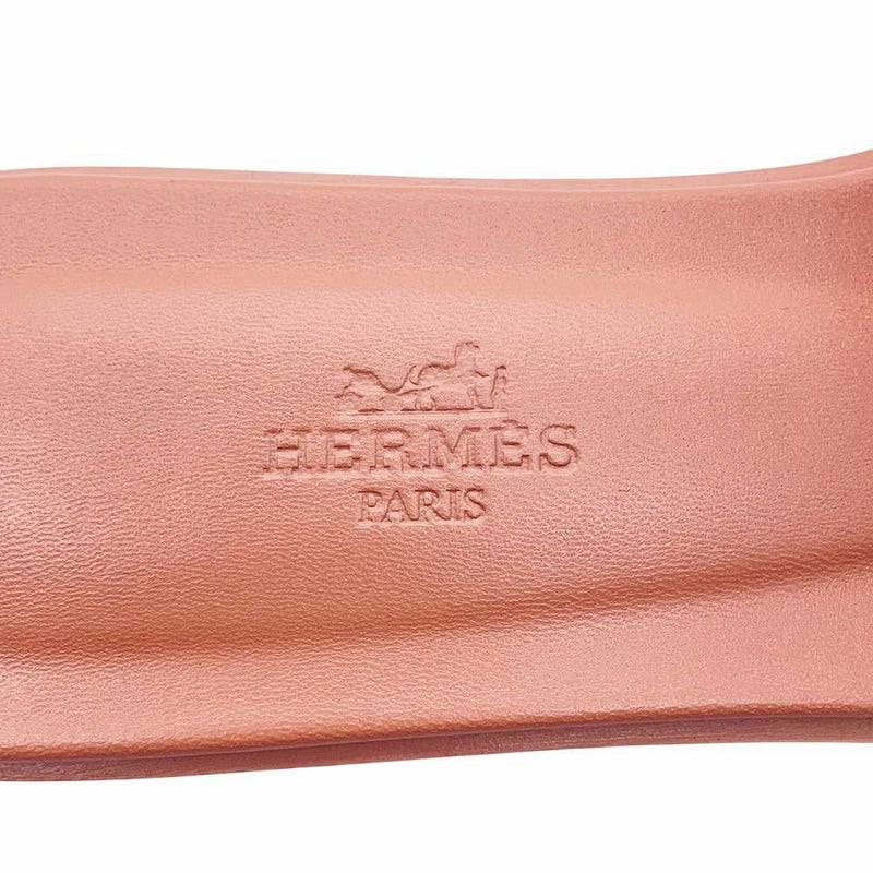 エルメス サンダル オラン エプソン レディースサイズ37 1/2 HERMES 靴