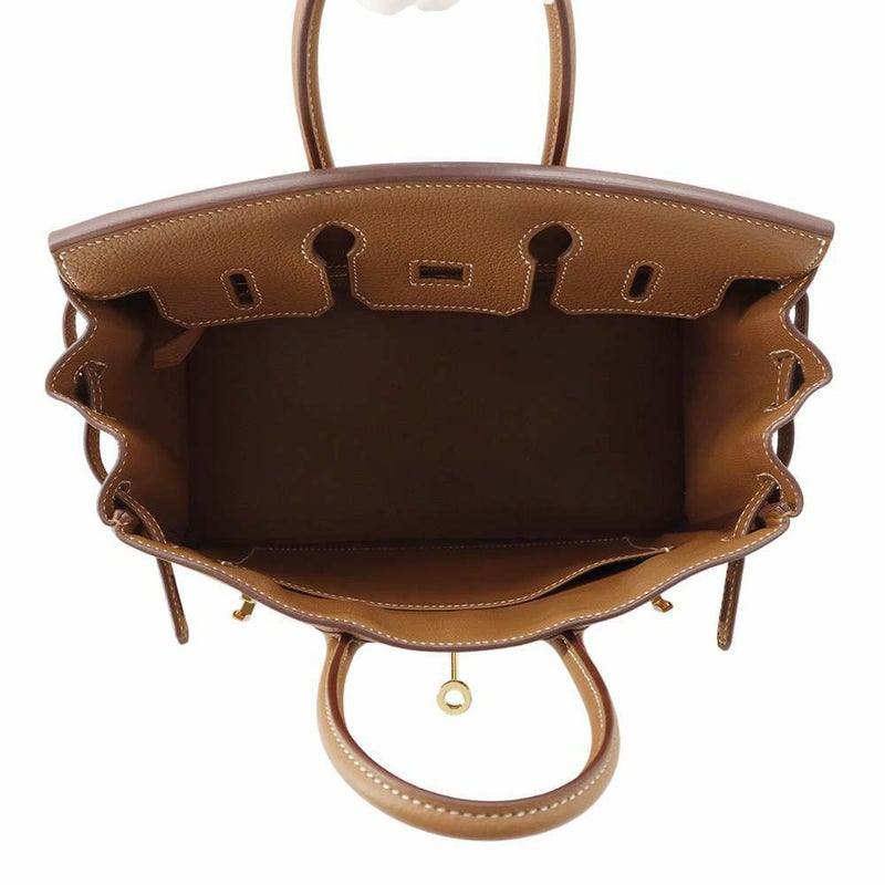 エルメス バーキン25 ゴールド/ゴールド金具 トゴ D刻印 HERMES Birkin ハンドバッグ