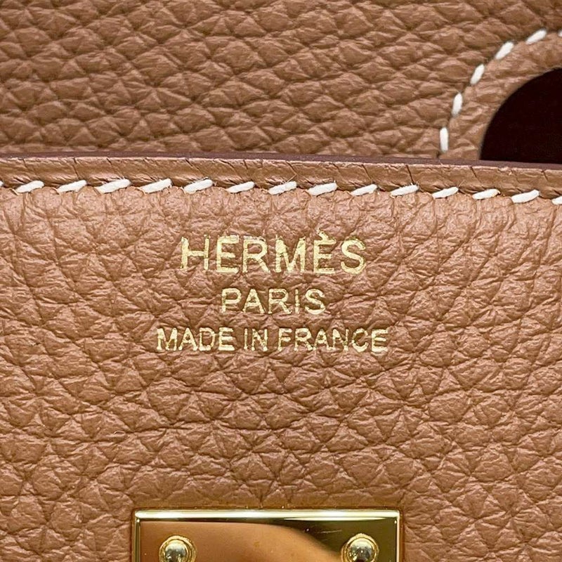エルメス バーキン25 ゴールド/ゴールド金具 トゴ D刻印 HERMES Birkin ハンドバッグ