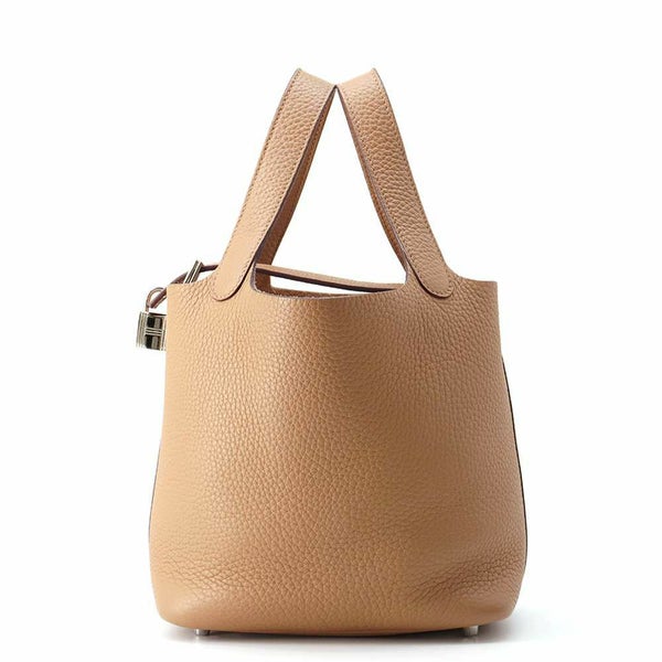 エルメス ハンドバッグ ピコタンロックPM チャイ/シルバー金具 トリヨンクレマンス B刻印