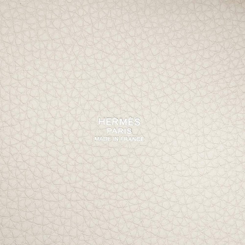 エルメス ハンドバッグ ピコタンロックMM べトン/シルバー金具 トリヨンクレマンス W刻印