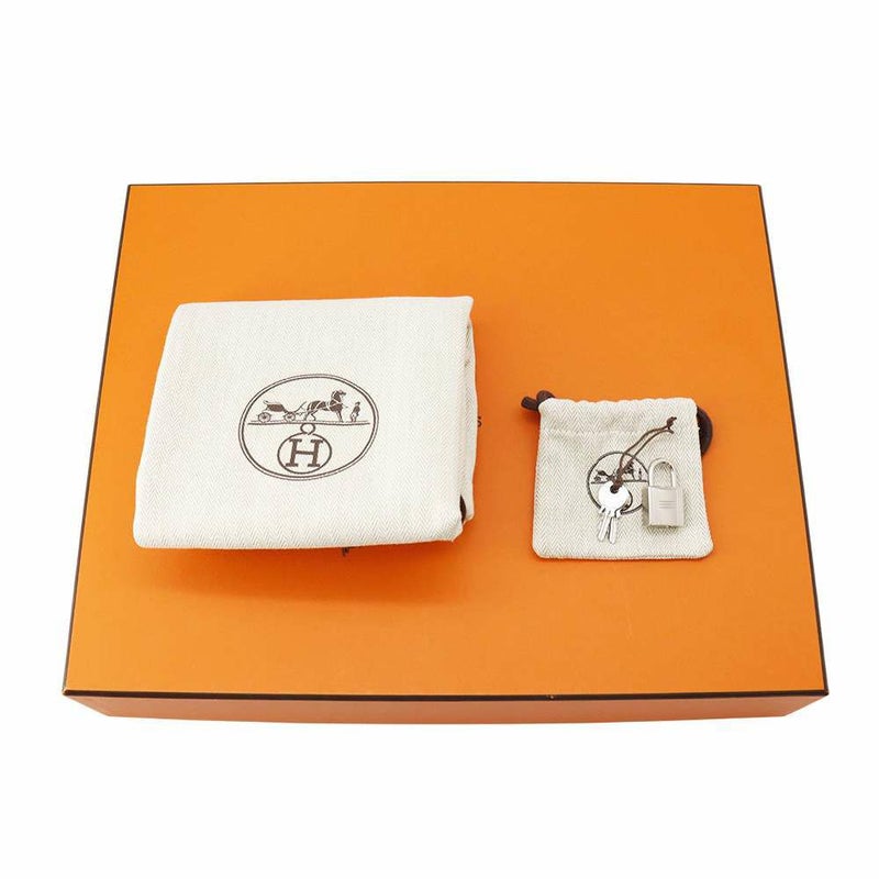 エルメス ハンドバッグ ピコタンロックMM べトン/シルバー金具 トリヨンクレマンス W刻印