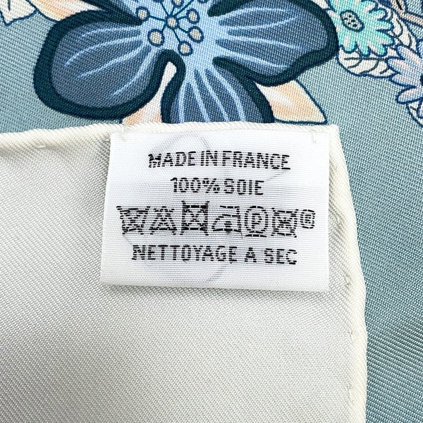 エルメス スカーフ カレ90 ブリッド・ドゥ・ガラ・アン・フルール Brides de Gala en Fleurs HERMES 白 2025春夏
