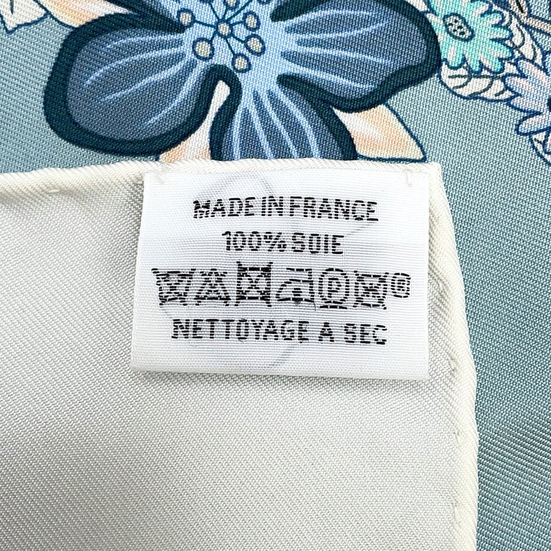 エルメス スカーフ カレ90 ブリッド・ドゥ・ガラ・アン・フルール Brides de Gala en Fleurs HERMES 白 2025春夏