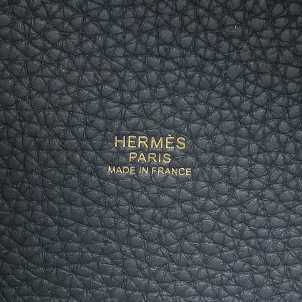 エルメス ハンドバッグ ピコタンロックPM グリミスティ/シャンパンゴールド金具 トリヨンクレマンス G刻印 HERMES