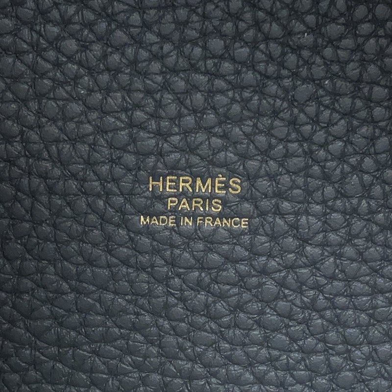 エルメス ハンドバッグ ピコタンロックPM グリミスティ/シャンパンゴールド金具 トリヨンクレマンス G刻印 HERMES