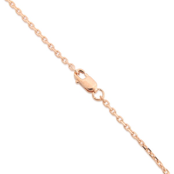 エルメス ネックレス ミニ・ポップアッシュ ホワイト/ピンクゴールド金具 HERMES アクセサリー 白