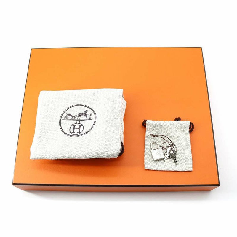 エルメス ハンドバッグ ピコタンロックMM グリペール/ゴールド/シルバー金具 フェルト/スイフト Z刻印