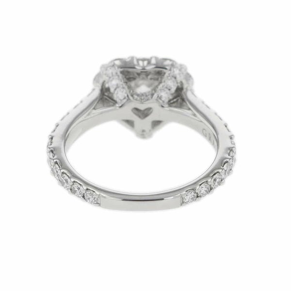 グラフ リング アイコン ハートシェイプ ダイヤモンド 0.70ct K18WG リングサイズ約6号 RGR619 GRAFF 指輪