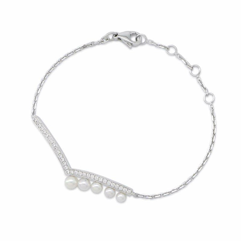 ショーメ ブレスレット ジョセフィーヌ エグレット ブレスレット ダイヤモンド パール K18WG 083295 CHAUMET ジュエリー
