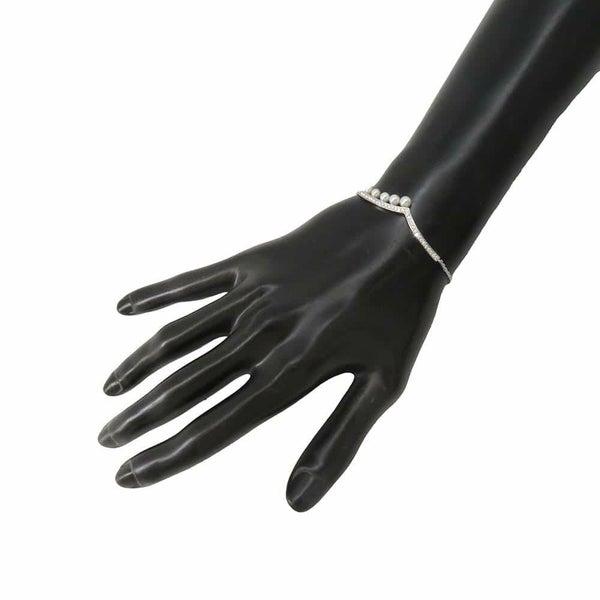 ショーメ ブレスレット ジョセフィーヌ エグレット ブレスレット ダイヤモンド パール K18WG 083295 CHAUMET ジュエリー