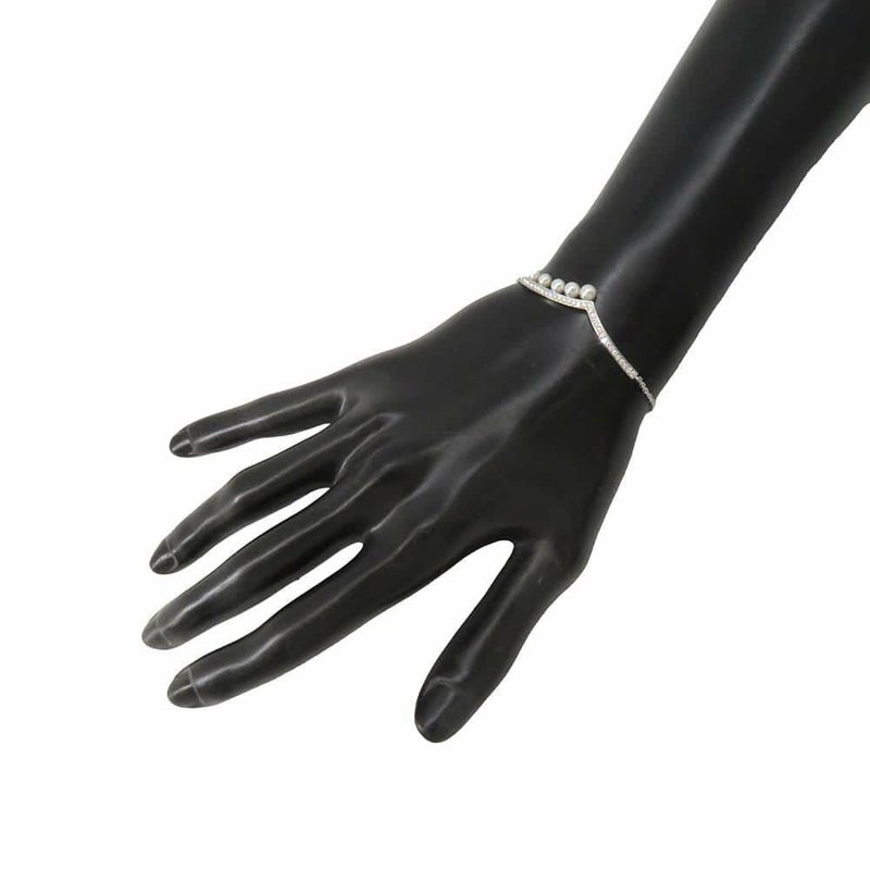 ショーメ ブレスレット ジョセフィーヌ エグレット ブレスレット ダイヤモンド パール K18WG 083295 CHAUMET ジュエリー