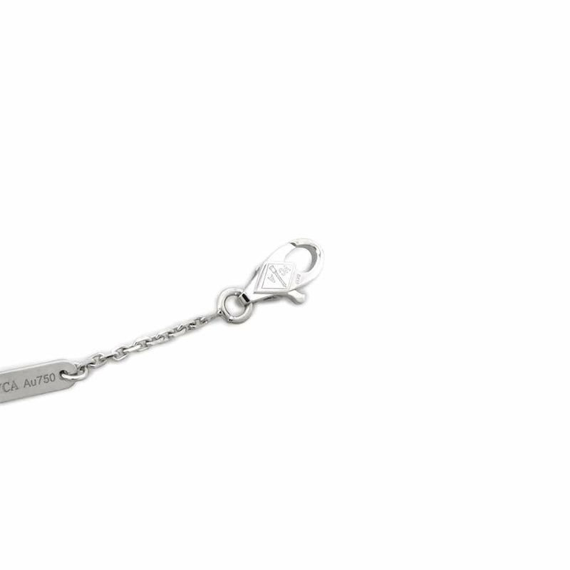 ヴァンクリ ネックレス スウィート アルハンブラ ペンダント ダイヤモンド 12P 0.08ct K18WGホワイトゴールド VCARO85900