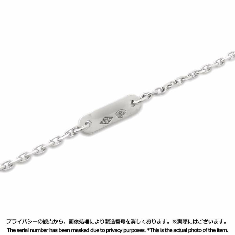 ヴァンクリ ネックレス スウィート アルハンブラ ペンダント ダイヤモンド 12P 0.08ct K18WGホワイトゴールド VCARO85900