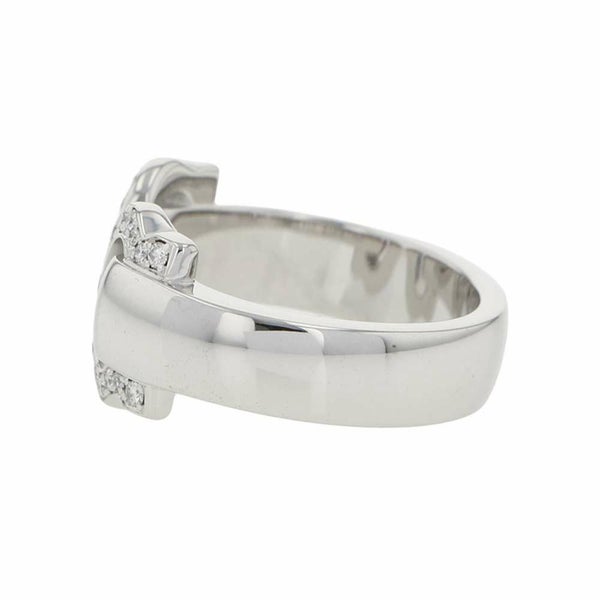 カルティエ リング 2C ブークルセ ダイヤモンド K18WGホワイトゴールド リングサイズ49 Cartier ジュエリー