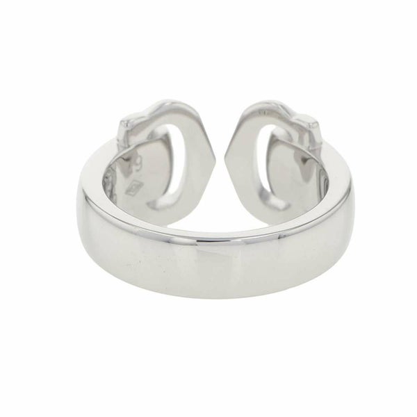 カルティエ リング 2C ブークルセ ダイヤモンド K18WGホワイトゴールド リングサイズ49 Cartier ジュエリー