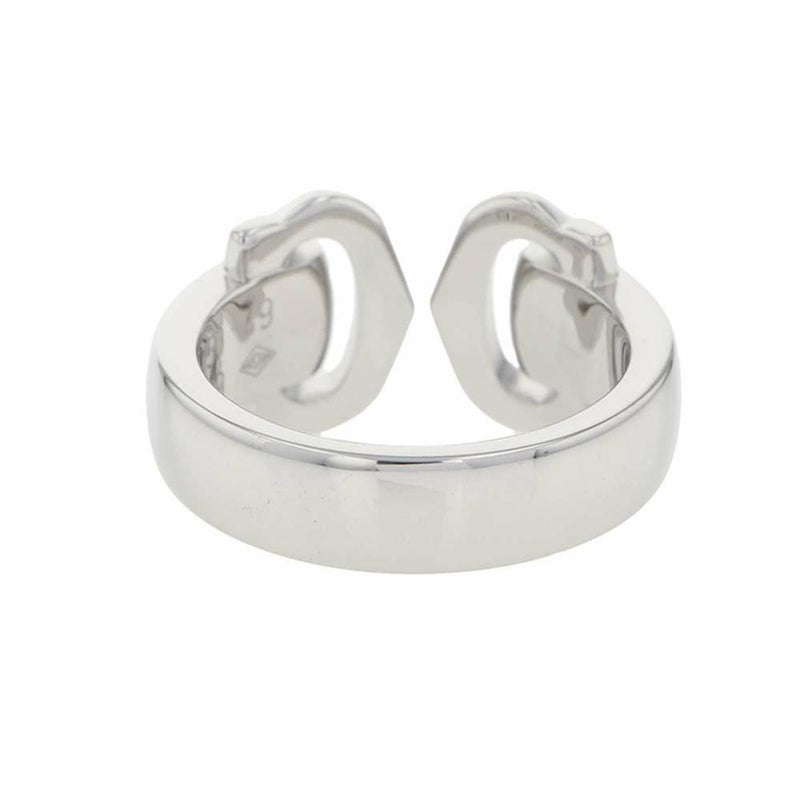 カルティエ リング 2C ブークルセ ダイヤモンド K18WGホワイトゴールド リングサイズ49 Cartier ジュエリー