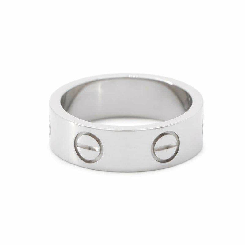 カルティエ リング ラブリング クラシックモデル K18WG リングサイズ49 B4022649 Cartier 指輪 LOVEリング ジュエリー