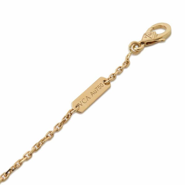 ヴァンクリーフ&アーペル ネックレス ヴィンテージ アルハンブラ ペンダント オニキス K18YGイエローゴールド VCARA45800