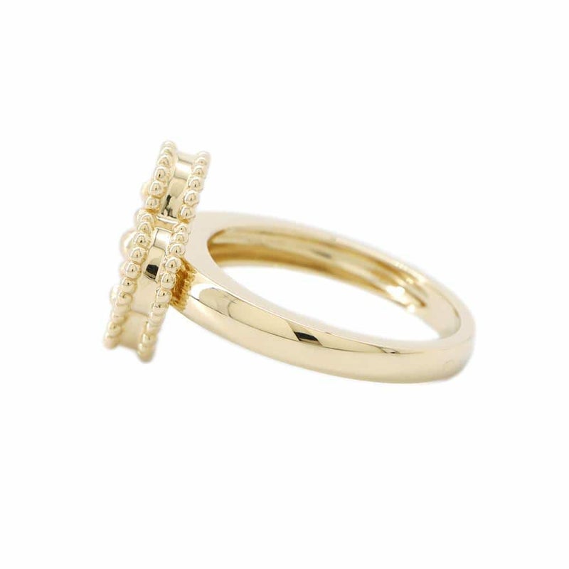 ヴァンクリーフ&アーペル リング ヴィンテージ アルハンブラ リング ギヨシェ K18YG リングサイズ52 VCARP61355/VCARP61300 指輪