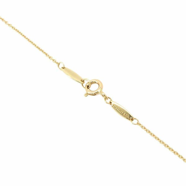 ティファニー ネックレス エルサ・ペレッティ バイザヤード シングル ダイヤモンド ペンダント 0.12ct K18YG 60017889 Tiffany&Co.