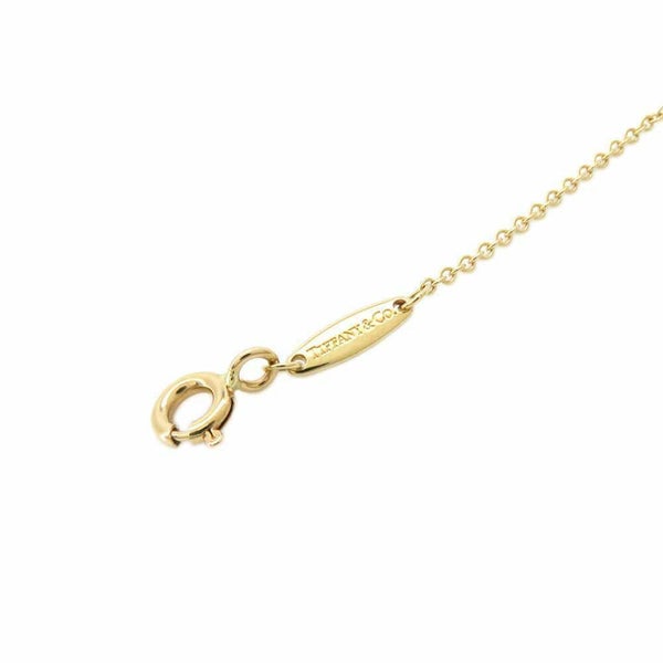 ティファニー ネックレス エルサ・ペレッティ バイザヤード シングル ダイヤモンド ペンダント 0.12ct K18YG 60017889 Tiffany&Co.