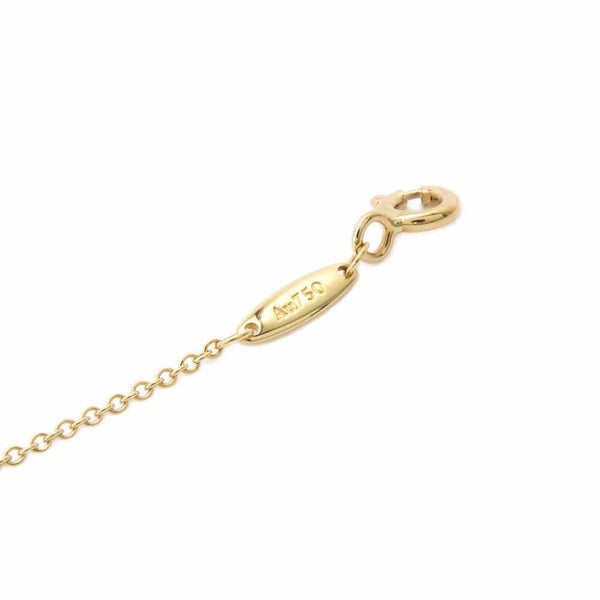 ティファニー ネックレス エルサ・ペレッティ バイザヤード シングル ダイヤモンド ペンダント 0.12ct K18YG 60017889 Tiffany&Co.