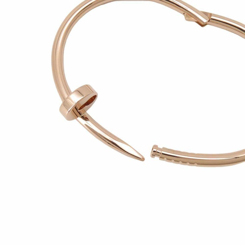 カルティエ ブレスレット ジュストアンクル クラッシックモデル K18PGピンクゴールド サイズ15 B6048115 Cartier jewelry