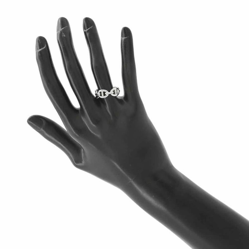 エルメス リング シェーヌダンクル アンシェネPM SV925シルバー リングサイズ50 HERMES ジュエリー