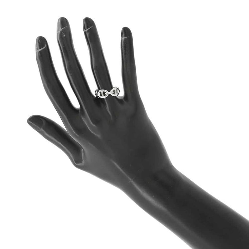 エルメス リング シェーヌダンクル アンシェネPM SV925シルバー リングサイズ50 HERMES ジュエリー