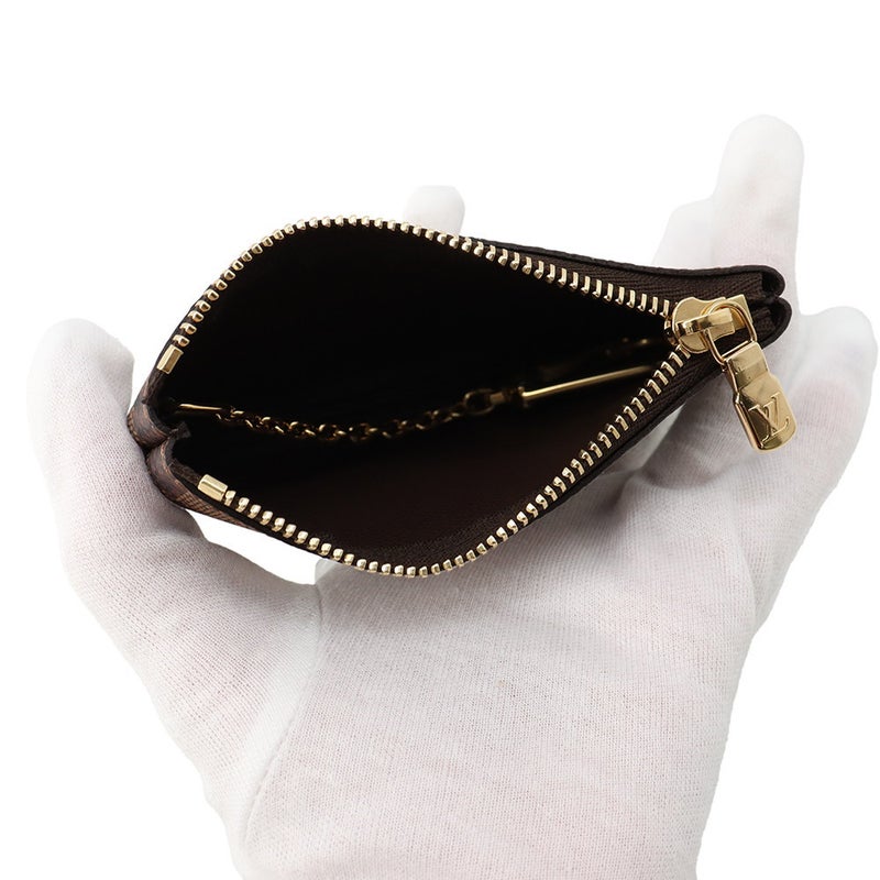 新品 ルイヴィトン コインケース ダミエ・エベヌ ポシェット・クレ N62658 LOUIS VUITTON ヴィトン 小銭入れ