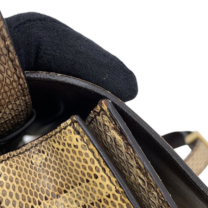 セリーヌ ショルダーバッグ クラシックボックス スモール パイソン CELINE
