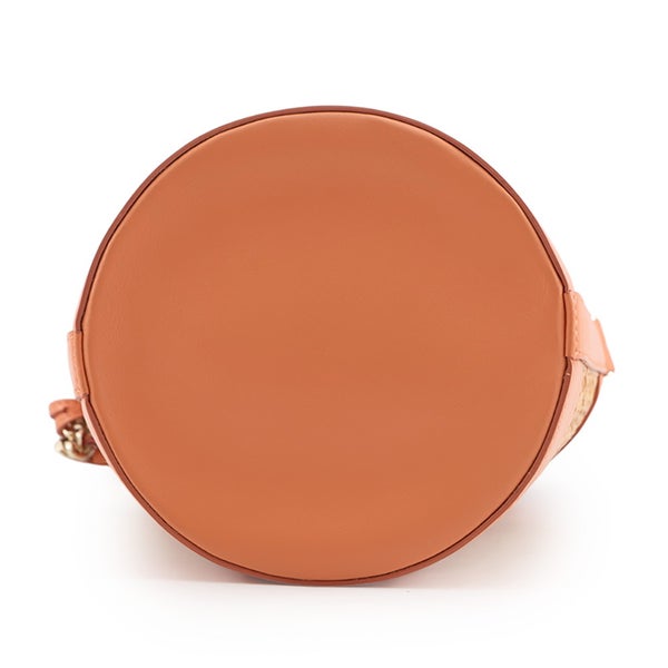 ブルガリ ショルダーバッグ セルペンティ バケットバッグ レザー ラタン BVLGARI