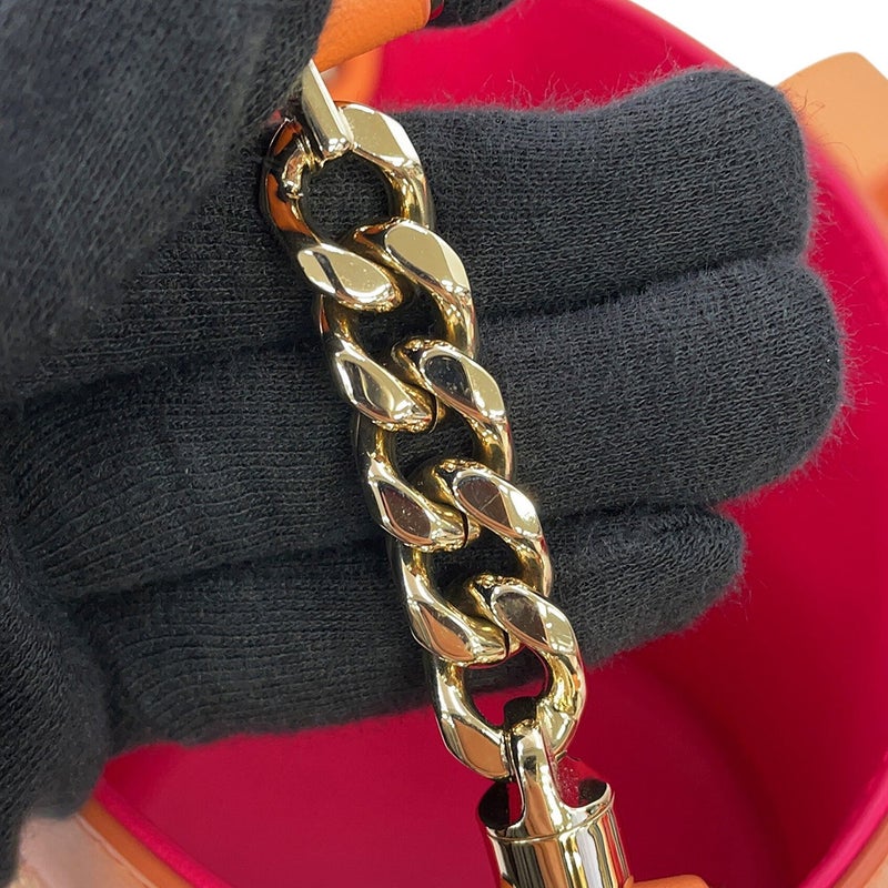 ブルガリ ショルダーバッグ セルペンティ バケットバッグ レザー ラタン BVLGARI