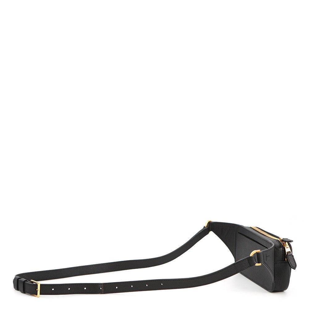 トムフォード ボディバッグ レザー TOM FORD ウエストバッグ メンズ 黒