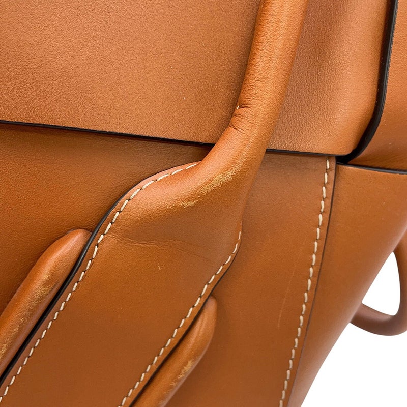 ボッテガヴェネタ トートバッグ アルコ カーフレザー 598244 BOTTEGA VENETA ブラウン
