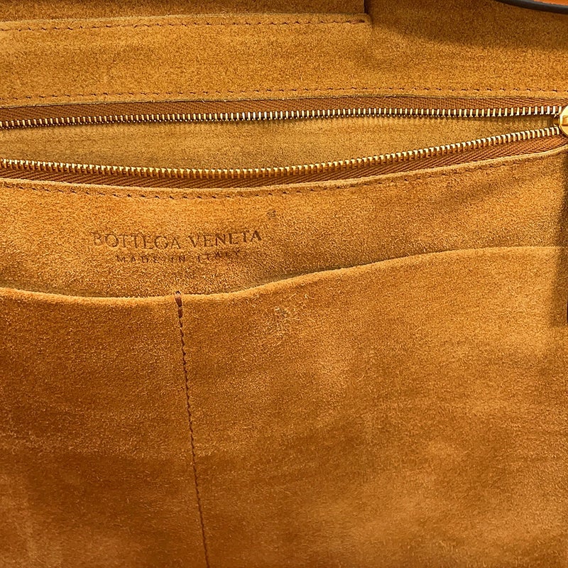 ボッテガヴェネタ トートバッグ アルコ カーフレザー 598244 BOTTEGA VENETA ブラウン