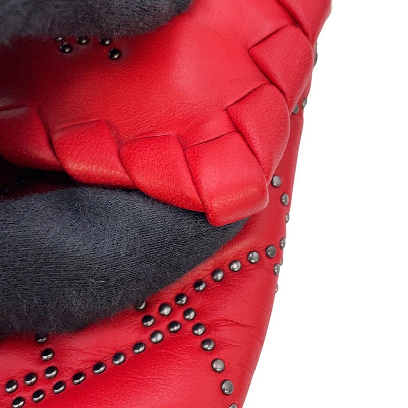 ボッテガヴェネタ チェーンショルダーバッグ オリンピア スタッズ レザー 386498 BOTTEGA VENETA