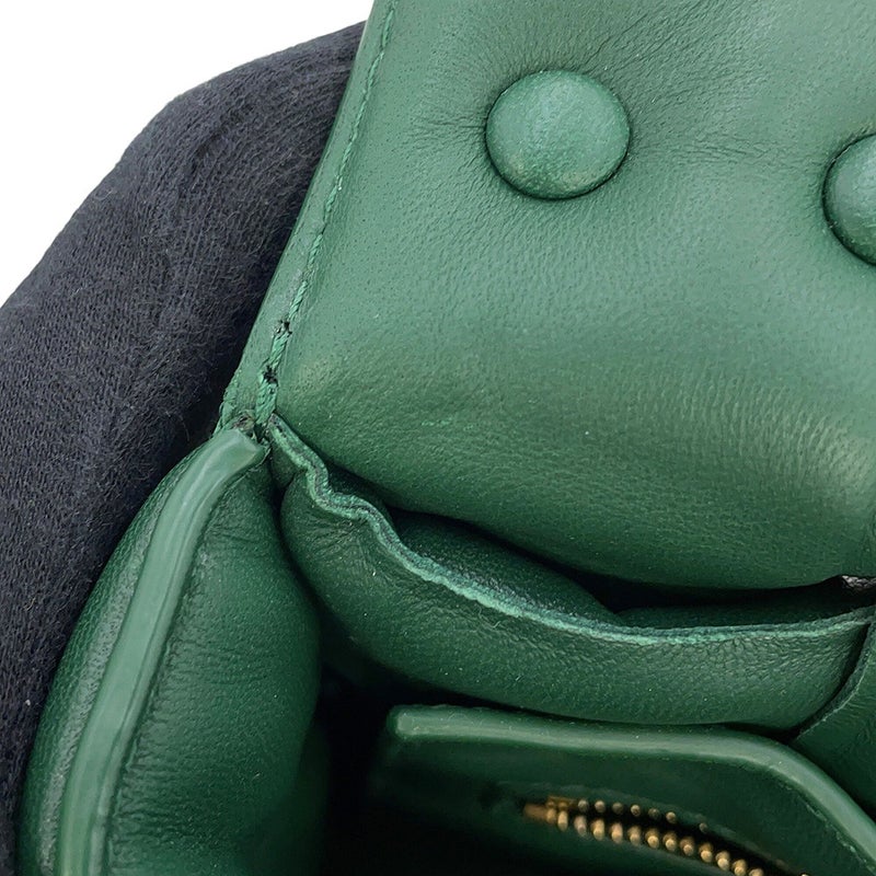 ボッテガヴェネタ チェーンショルダーバッグ パデッド マキシイントレチャート チェーンカセット レザー 631421 2way